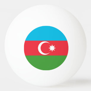 アゼルバイジャン国旗 卓球ボール