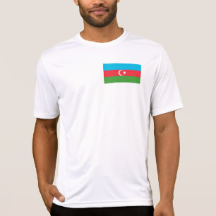 アゼルバイジャン国旗 Tシャツ