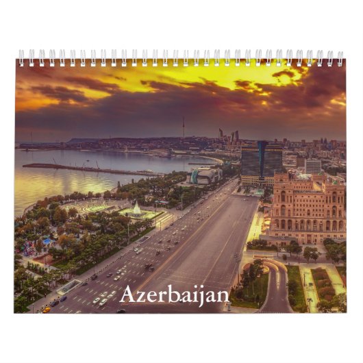 アゼルバイジャン暦 カレンダー (カバー)