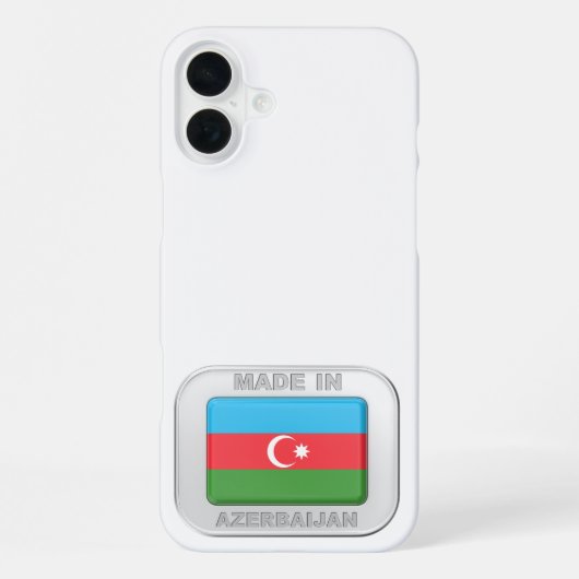 アゼルバイジャン製 iPhoneケース (裏面)