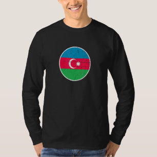 アゼルバイ誇りを持ったジャン国旗 Tシャツ