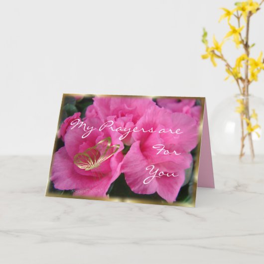 アゼレアス&金ゴールドバフカスタマイズァイニー大事な行事 カード (黄色い花)