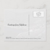 アソスヴィレッジケファロニアギリシャ島ギリシャ ポストカード (裏面)