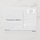 アソスヴィレッジケファロニアギリシャ島ギリシャ ポストカード (裏面)