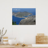 アソス村 ケファロニア ギリシャの島々 ギリシャ ポスター (キッチン)