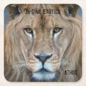 アソス – スクエアペーパーコースター (正面)