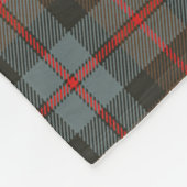 アソール風化一族バッジタルタのマレーDyart フリースブランケット (角)