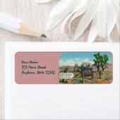 アゾおもしろいナデザート差出人住所ラベル ラベル (インサイチュ)