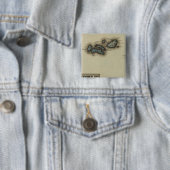 アゾア諸島アトラス地図 缶バッジ (インサイチュ)