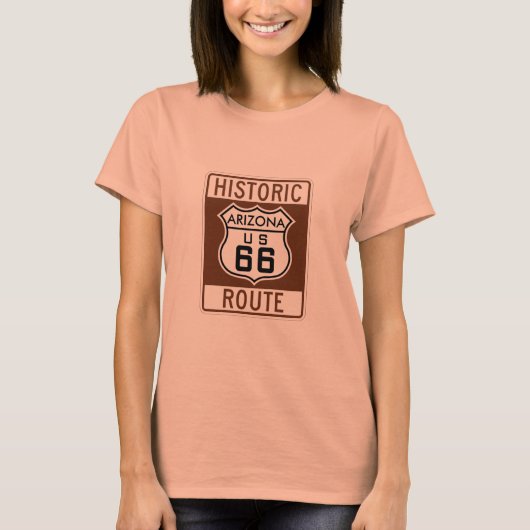 アゾカスタマイズナナ米国航路66 Tシャツ (正面)