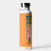 アゾカラフルナの地図 ウォーターボトル (右面)