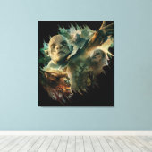 アゾグ、ナルツグ、ボルググラフィック キャンバスプリント (インサイチュ (ウッドフロア))