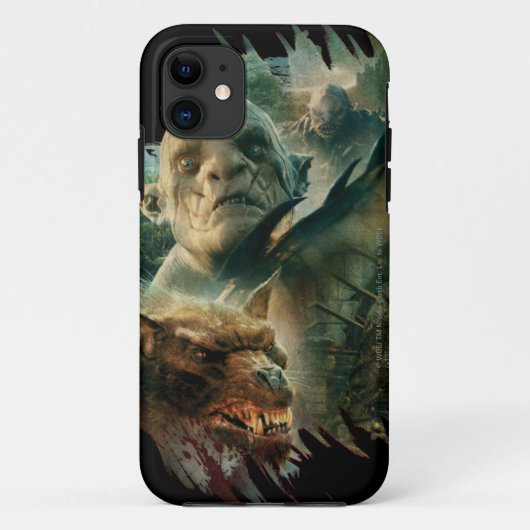 アゾグ、ナルツグ、ボルググラフィック Case-Mate iPhoneケース (裏面)