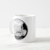 アゾフェイクナ州クオーターグランドキャニオン州 コーヒーマグカップ (正面左)