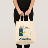 アゾレスとアゾレスの旗にあなたの名前を刻んで トートバッグ (正面(商品))