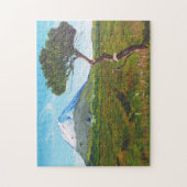 アゾレスのパズルの孤独な木 ジグソーパズル (縦)