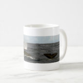 アゾレスのマッコウクジラ コーヒーマグカップ (正面右)