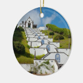 アゾレスの島のチャペル セラミックオーナメント (左)