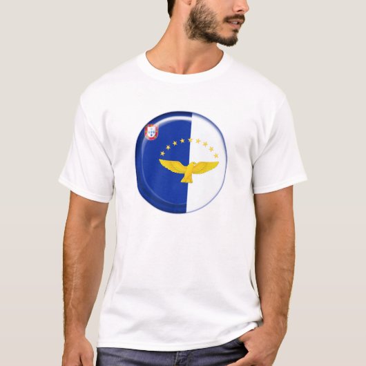 アゾレスの島の旗 Tシャツ (正面)