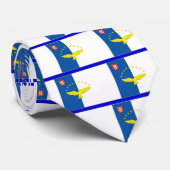 アゾレスの旗のタイ ネクタイ (ロール)