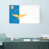 アゾレスの旗 横断幕 (トレードショー)