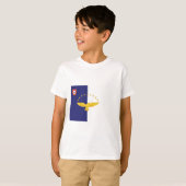 アゾレスの旗 Tシャツ (正面フル)