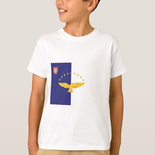 アゾレスの旗 Tシャツ (正面)