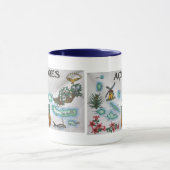 アゾレスの記念品 マグカップ (中央)