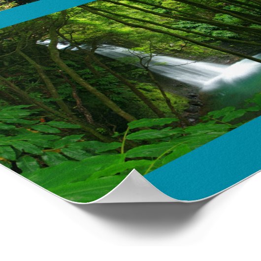 アゾレスの風景 ポスター (角)