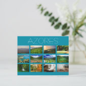 アゾレスの風景 ポストカード (スタンド正面)