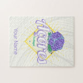 アゾレスアジランゲアフラワーアイランドポルトガルヴィンテージ ジグソーパズル (横)