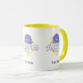 アゾレスアジランゲアフラワーアイランドポルトガルヴィンテージ マグカップ (正面右)