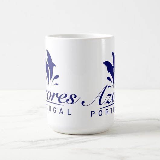 アゾレスイルカ コーヒーマグカップ (中央)