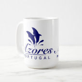 アゾレスイルカ コーヒーマグカップ (正面左)