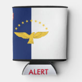 アゾレスカスタムクーラーボックス 缶クーラー (正面)