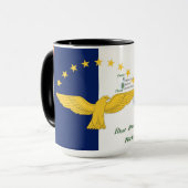 アゾレスフォーク芸術 マグカップ (正面左)