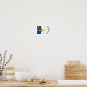 アゾレス国旗のポスタープリント ポスター (キッチン)