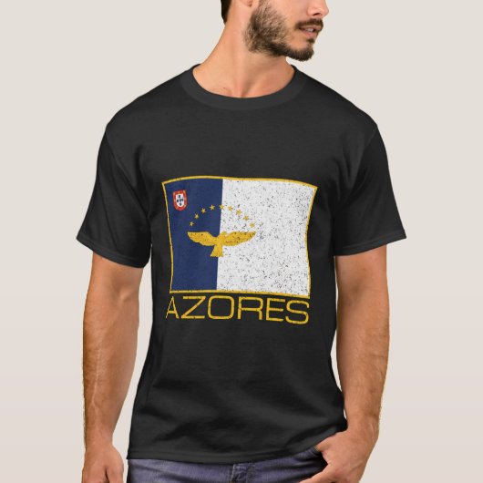 アゾレス国旗マカロネシアアソレプライド Tシャツ (正面)