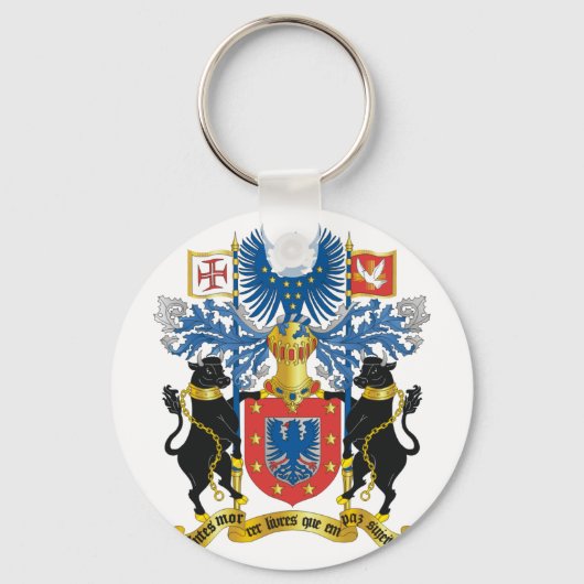 アゾレス紋章 キーホルダー (正面)