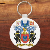 アゾレス紋章 キーホルダー (正面)