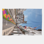 アゾレス諸島のポンタデルガダ キッチンタオル (横)