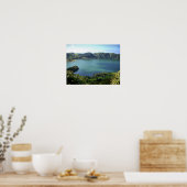 アゾレス諸島のミゲルにあるセテ・シダデス・ラグーン ポスター (キッチン)