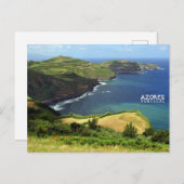 アゾレス諸島の写真，ポルトガル ポストカード (正面/裏面)