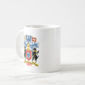 アゾレス諸島の紋章 コーヒーマグカップ (正面左)