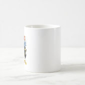 アゾレス諸島の紋章 コーヒーマグカップ (中央)