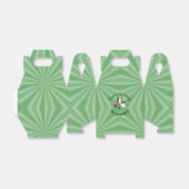 アゾレス諸島アイルランドUSAシャームロックパーソナライズされた国旗 フェイバーボックス (折り畳みなし)