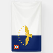 アゾレス諸島フラグバナー 横断幕 (縦)