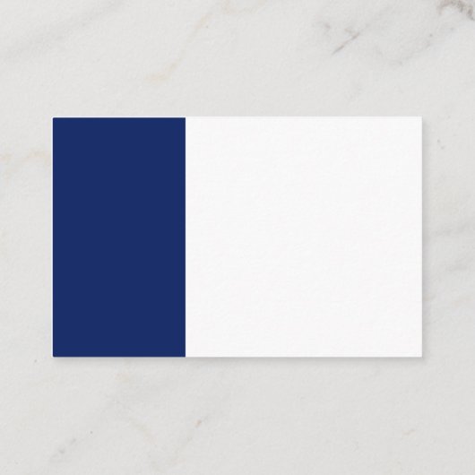 アゾレス諸島フラグ名刺 名刺 (裏面)