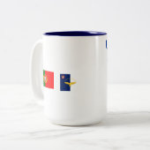 アゾレス諸島マグ ツートーンマグカップ (正面左)