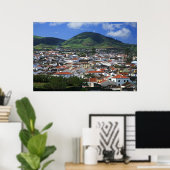 アゾレス諸島リベイラグランデ ポスター (ホームオフィス)